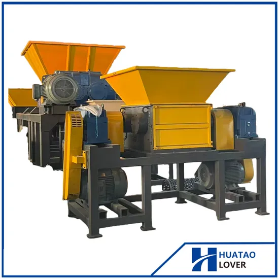 Ht 1200 Type Double Shaft Shredder for Waste Metal Recycling Demand